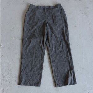 Kim Rogers Gray Pinstripe Trousers